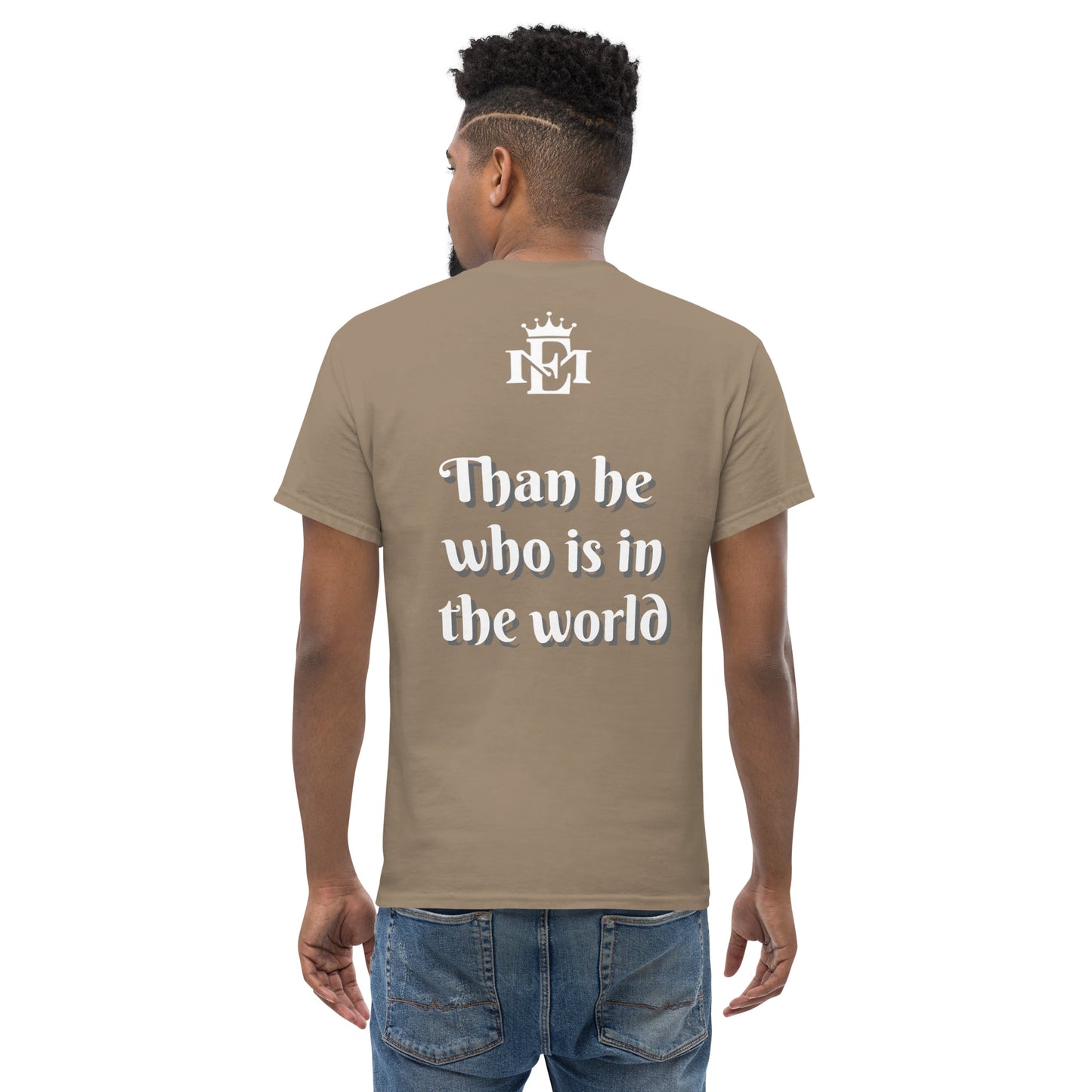 Greater is He - Men's classic tee