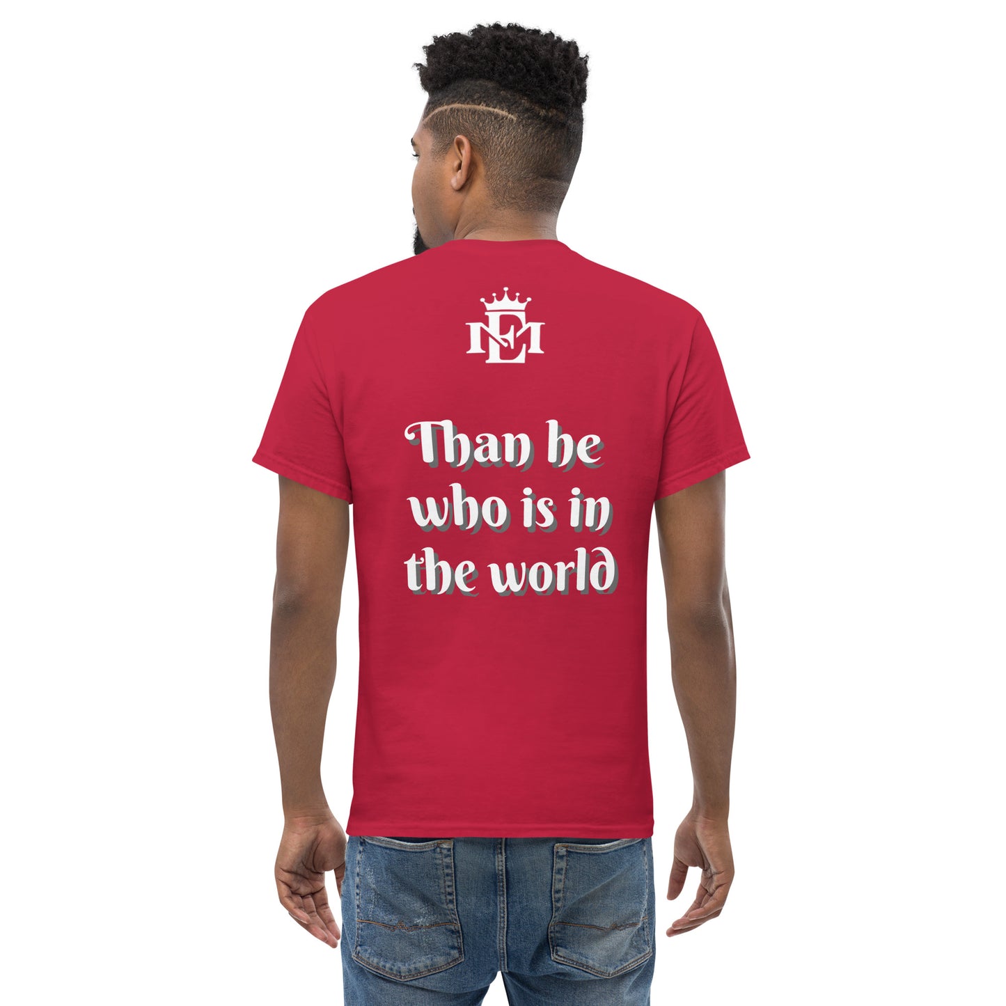 Greater is He - Men's classic tee