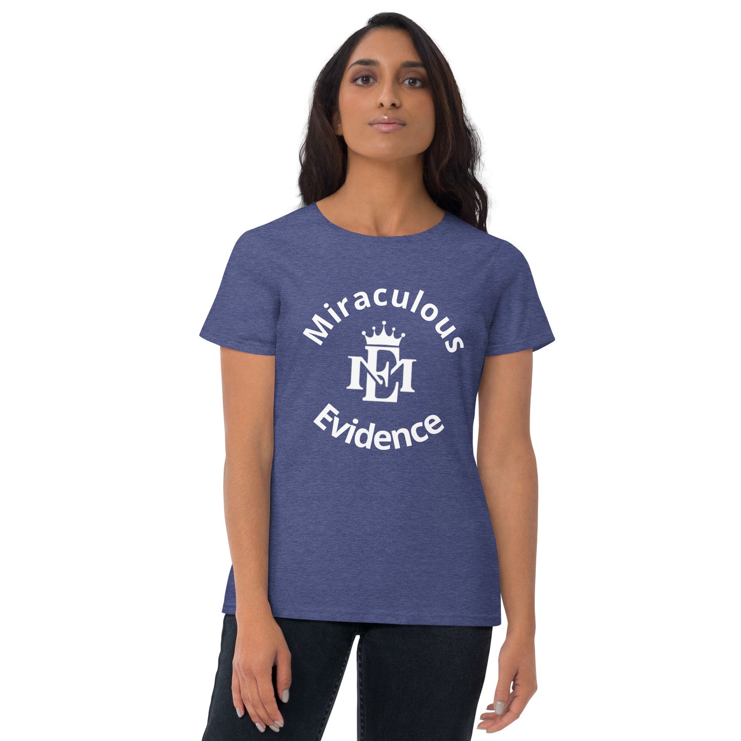 Women's short sleeve t-shirt - Miraculous Evidence