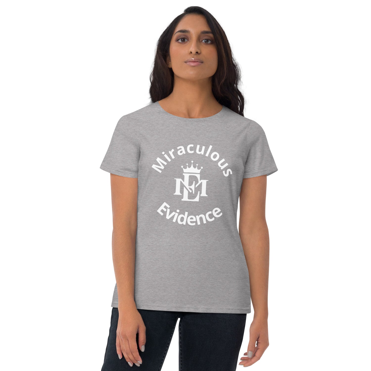 Women's short sleeve t-shirt - Miraculous Evidence