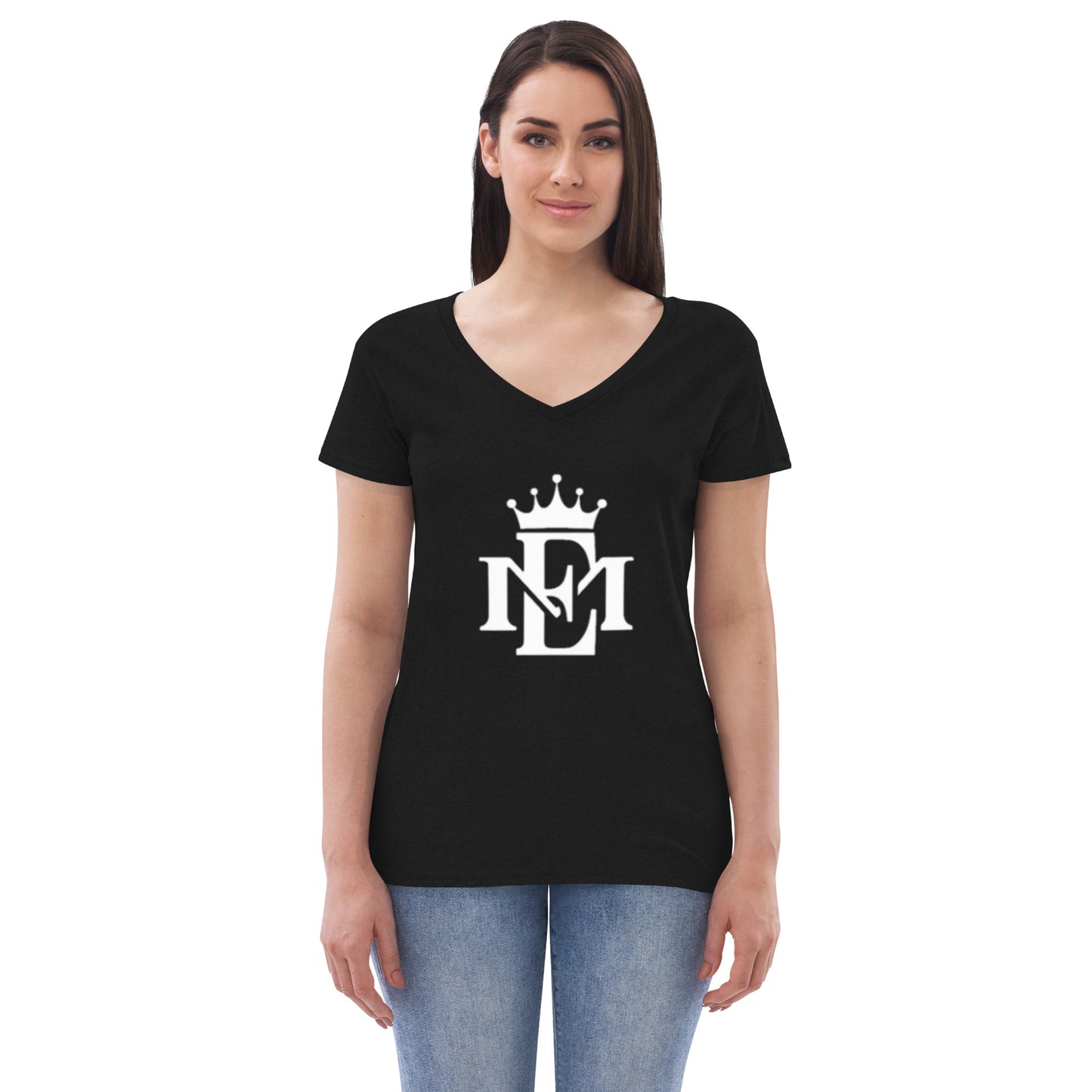 ME Logo - Women’s v-neck t-shirt - Miraculous Evidence